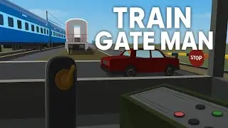 Train Gate Man Challenges: Extreme Weather and Unexpected Delays | indian train crossing 3D @NTG
