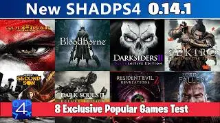 ShadPS4 0.14.1 New Release | Testing 8 Exclusive PS4 Games on PC