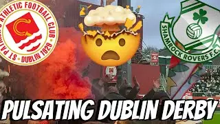 St Patricks Athletic 2-1 Shamrock Rovers | FULL BLOODED ATMOSPHERIC DUBLIN DERBY VLOG 🤯🤯