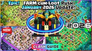 TH17 Farm BASE WITH LINK! Best TH17 anti 2 star & 3 star Farm Base 2026 COC TH17 Base Clash Guide