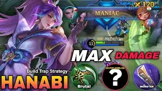HANABI NEW META FIGHTER EMBLEM DAMAGE HACK FOR META ENEMIES! 🔥 | HANABI BEST 1 HIT BUILD 2026!!!
