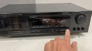Denon DRR 680 vintage cassette deck from the 1990's