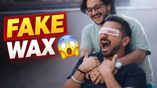 Fake Wax Prank Gone WRONG 😱
