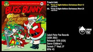 Bugs Bunny &ndash; 'Twas A Sight Before Christmas (Full Record) &ndash; 1978 &ndash; CAT.# 2603