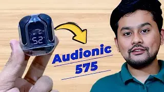 Crystal Clear Airbuds with Amazing Built Quality | Audionic Airbud 575 unboxing by Techy Reborn