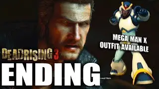 Dead Rising 3 ENDING Chuck Greene After Credit End Final Boss Unlock MEGA MAN X Outfit