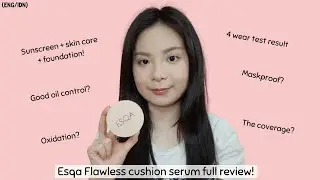 Esqa Flawless cushion serum full review! Imelda kosmo