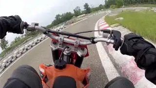 Track day KTM 85 SX Motard