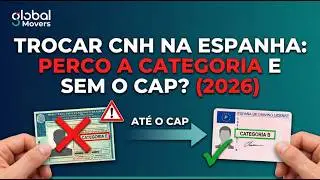 Motorista CAP: Trocar CNH na Espanha Perco a Categoria 