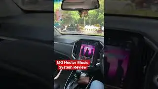 MG Hector Sharp DCT Petrol Music System #mg #mghector #shorts #shortsvideo #thar