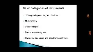 Power quality measurement Equipment