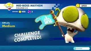 Mario + Rabbids Kingdom Battle | Challenge 2-10 Mid-Boss Mayhem