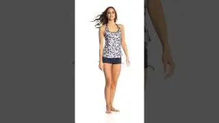 Beach House Cape Palm Evelyn Chlorine Resistant Tankini Top | SwimOutlet.com