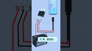 How to make DIY Phone Charger at home (using TIP42C Transistor ) 2023#viralshorts #diy #trending#iti