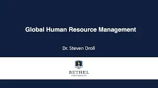 Global Human Resource Management