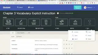 Embed quizlet into your Website