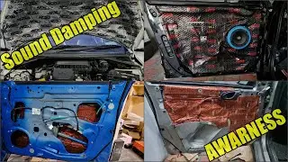 SOUND PROOF DAMPING AWARNESS + INSTALLATION #afto #aftocoimbatore #carmodification #carservice