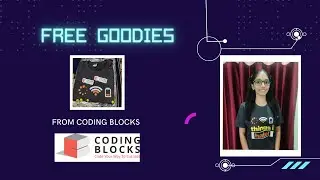 #Coding Blocks Swags Unboxing | Free Goodies |