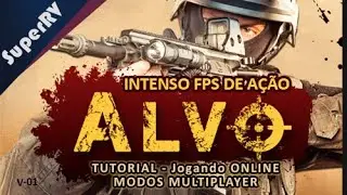 ALVO - Intenso e divertido jogo FPS multiplayer. Tutorial e primeiros passos. PSVR 2/ QUEST/PC