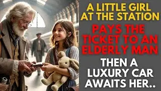 A Little Girl Buys A Train Ticket For An Elderly Man, The Next Day Finds A Car Waiting For Her...