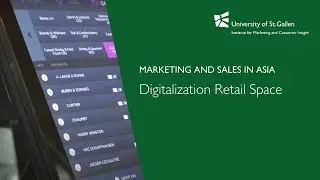 Marketing and Sales in Asia | Student Project Digitalization Retail Space