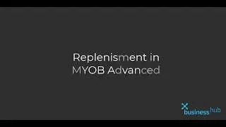 MYOB Acumatica: Purchase Planning and Replenishment