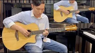 Bossa Nova on the Jerubbaal JG71A | Solid Top Semi-Acoustic Guitar