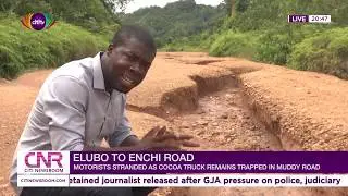 Elubo-Enchi Cocoa muddy roads making life difficult for rural dwellers
