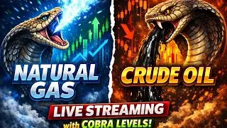 Watch LIVE: Natural Gas and Crude Oil Live Streaming with Cobra Levels || V. V. Kiran Kumar