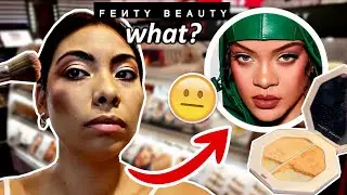 FUI A QUE ME TRANSFORMARAN EN RIHANNA USANDO SU PROPIO MAQUILLAJE.. *decepción?*