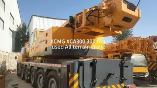 XCMG XCA300 300 ton all terrain crane for sale