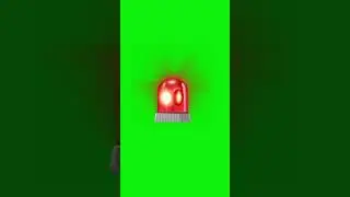 police light green screen video...