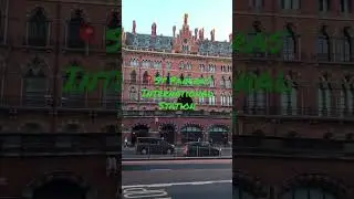 St Pancras International Station in London