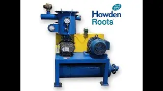 Used 15HP Howden Roots 47 URAI Rotary Lobe PD Vacuum Blower Package | JM Industrial