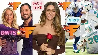 DWTS Season 34 Cast Preview, New Bachelorette Taylor Frankie Paul & Dolphins Fall Flat in Week 1 🌟🌹🐬