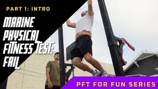 Eddie attempts Marine Physical Fitness Test | PFT for Fun Part 1