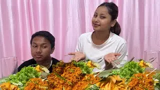 MUKBANG || buldak || spicy food || 🤤 💫 @SherilinKhongwarchannel 