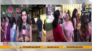 Ramoji Film City MD Vijayeswari, Nara  Brahmani At IMC Women Entrepreneurs' Exhibition in Hyderabad