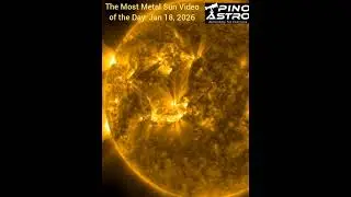 METAL! X-FLARE: Jan 18, 2026 #PinoAstro