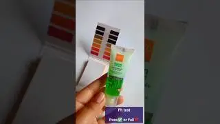 pH test | VLCC Neem Face Wash| #phtest #vlcc #skincareph #phtesting #vlccfacewash