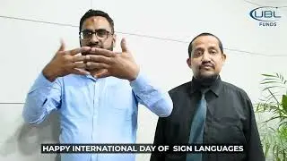 International Sign Language Day at UBL Funds