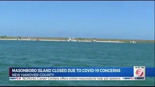 Masonboro Island to close to public Friday night