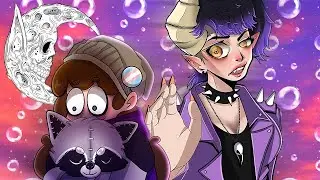 Doodles and her Raccoon | Lazy After Dark