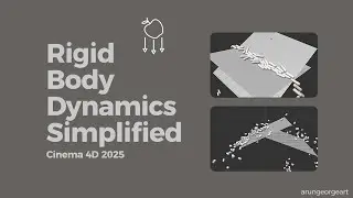 Master Rigid Body Dynamics in Cinema 4D | Easy Beginner Tutorial Step-by-Step
