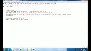 Reading a Binary File using Python, Class 12 Computer Science (Data File Handling)