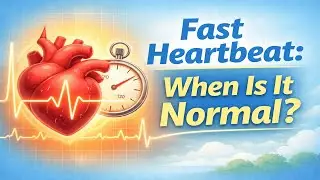 Fast Heartbeat: When Is It Normal, and When Should You Worry? #Tachycardia, #Fast_heart_beat, #Heart
