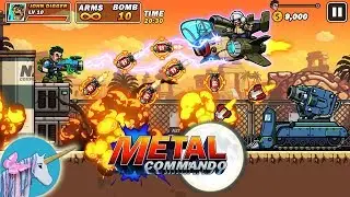 Metal Mercenary - 2D Platform Action Shooter gameplay