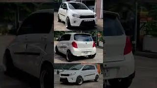 modified white celerio.