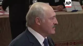 Belarus President Lukashenko votes in election