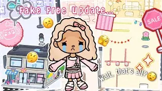 Is the NEW Toca Boca Update a FAKE?😳🖤What's FREE vs PAID in 1.124💗🥺 Toca Life World 